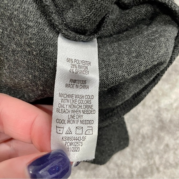 Nine Britton Tri Colored Dalia Brushed Knit Top - Picture 5 of 7